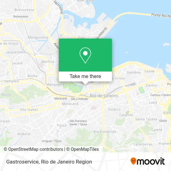 Gastroservice map