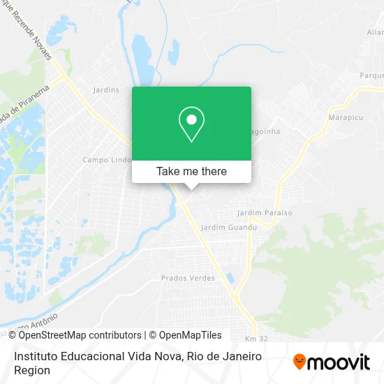Instituto Educacional Vida Nova map