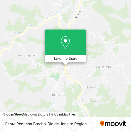 Gente Pequena Brechó map