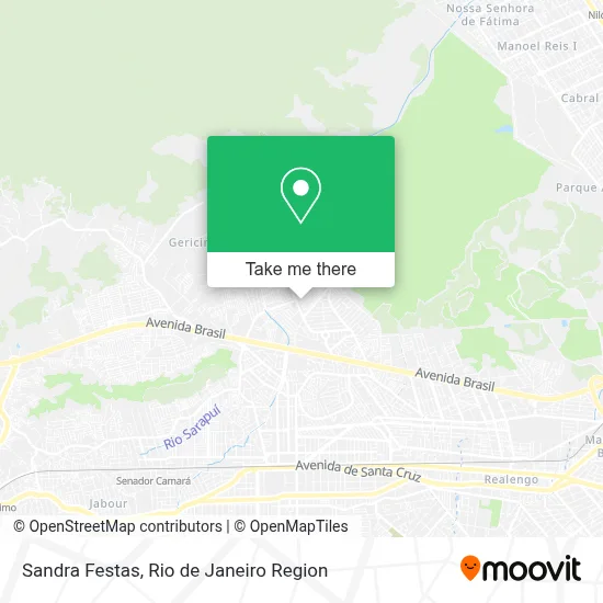 Sandra Festas map