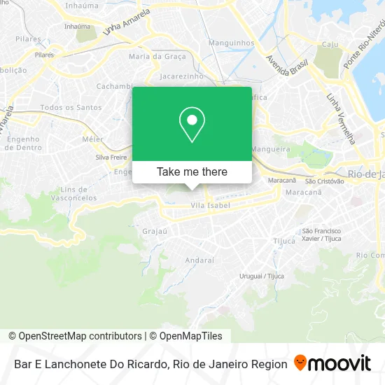 Bar E Lanchonete Do Ricardo map