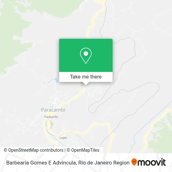 Barbearia Gomes E Advincula map