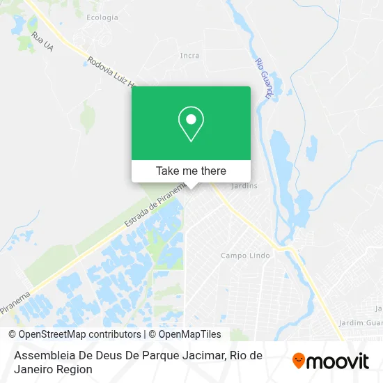 Assembleia De Deus De Parque Jacimar map