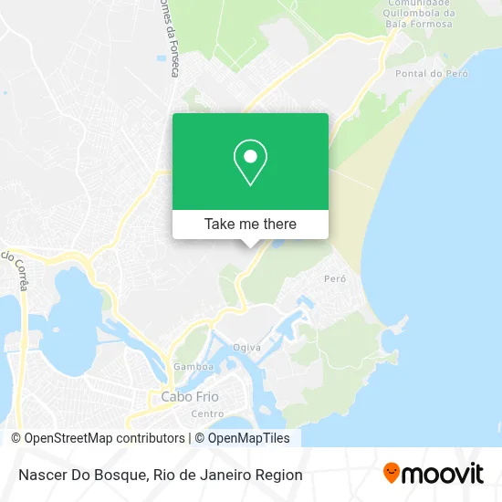 Nascer Do Bosque map