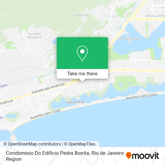 Condominio Do Edificio Pedra Bonita map
