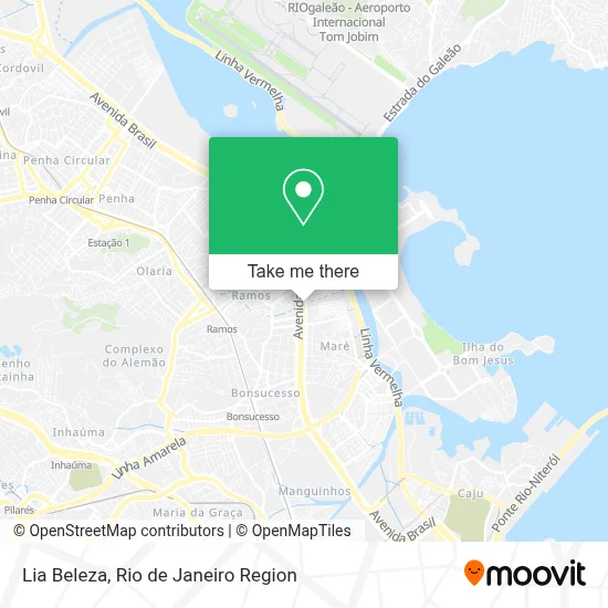 Lia Beleza map