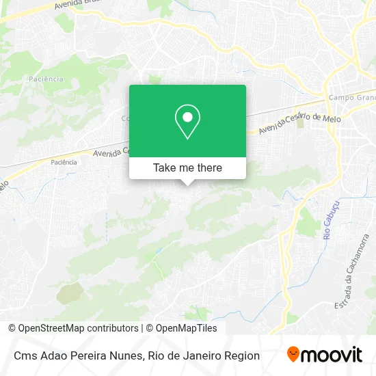 Cms Adao Pereira Nunes map