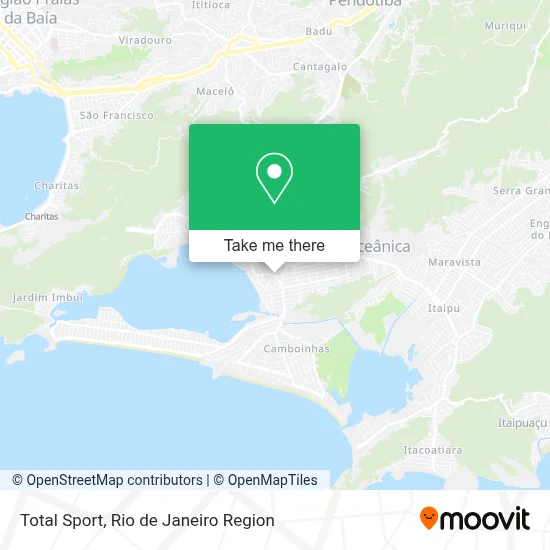 Total Sport map