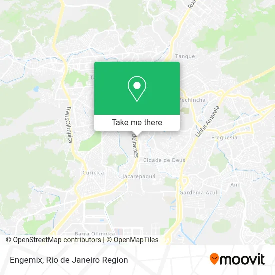 Engemix map