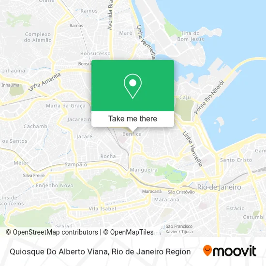 Quiosque Do Alberto Viana map