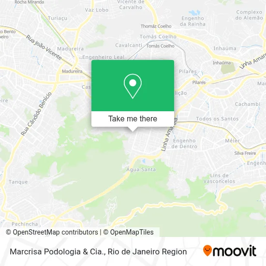 Marcrisa Podologia & Cia. map