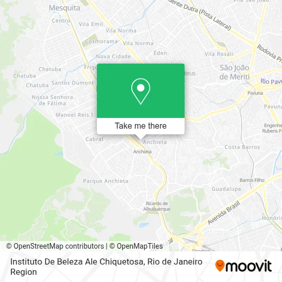 Instituto De Beleza Ale Chiquetosa map