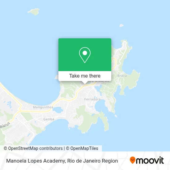 Manoela Lopes Academy map