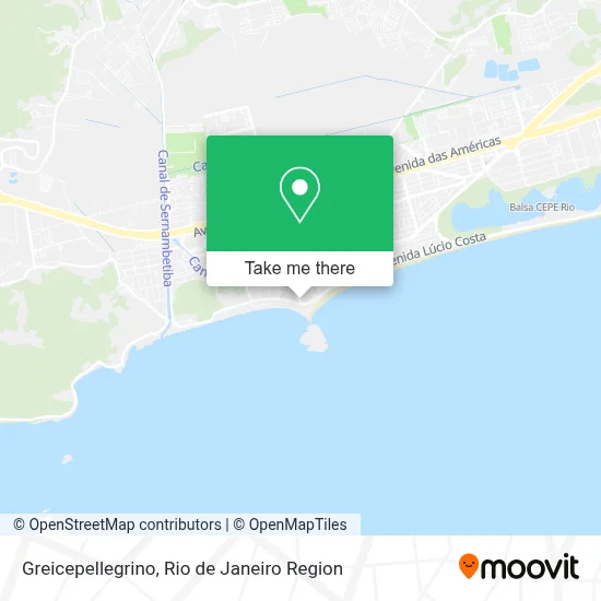 Greicepellegrino map