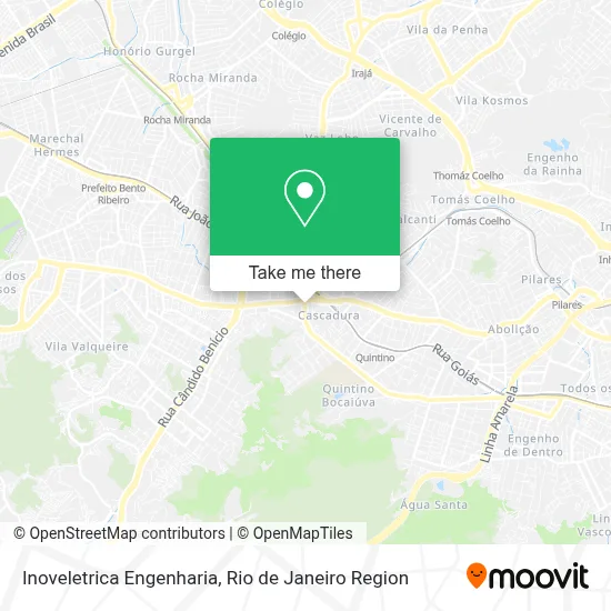 Inoveletrica Engenharia map