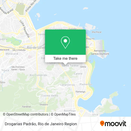 Drogarias Padrão map