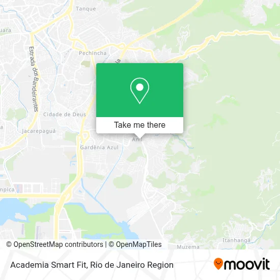 Academia Smart Fit map