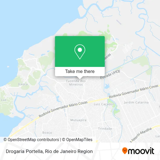 Drogaria Portella map