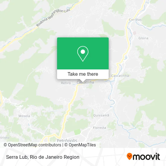 Serra Lub map