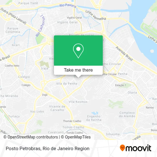 Posto Petrobras map