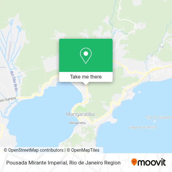 Pousada Mirante Imperial map