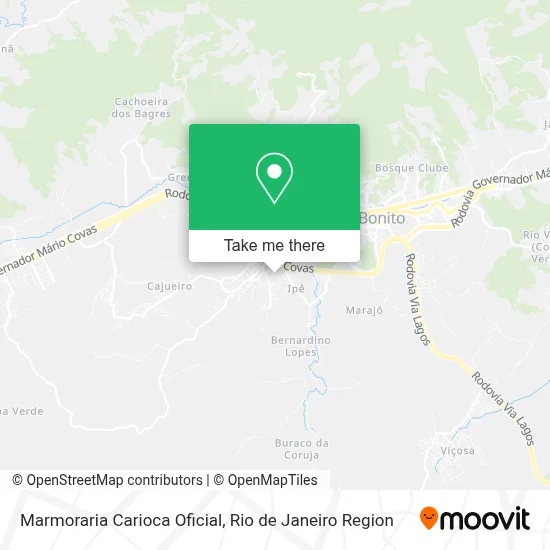 Marmoraria Carioca Oficial map
