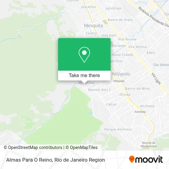 Almas Para O Reino map