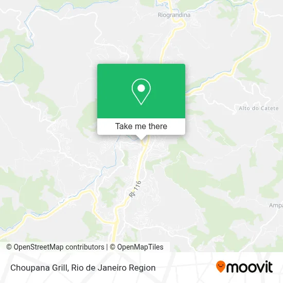 Choupana Grill map