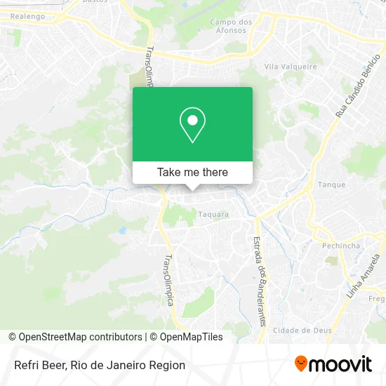 Refri Beer map