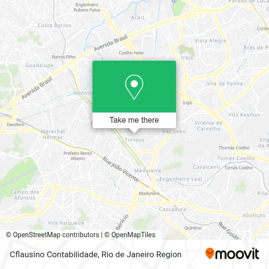 Cflausino Contabilidade map
