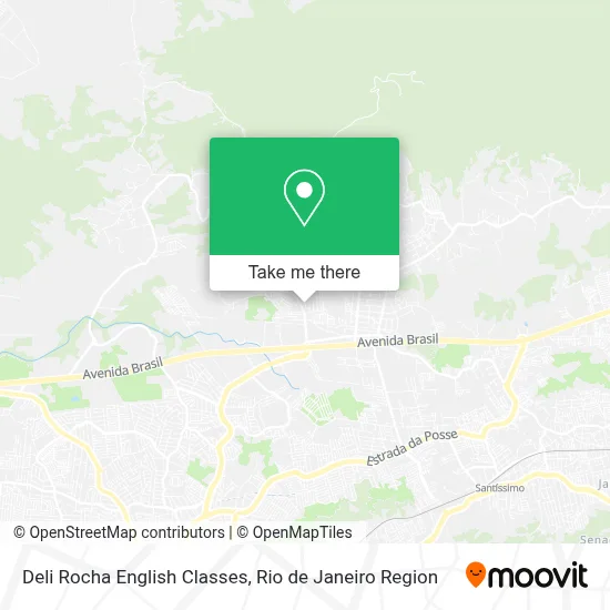 Deli Rocha English Classes map