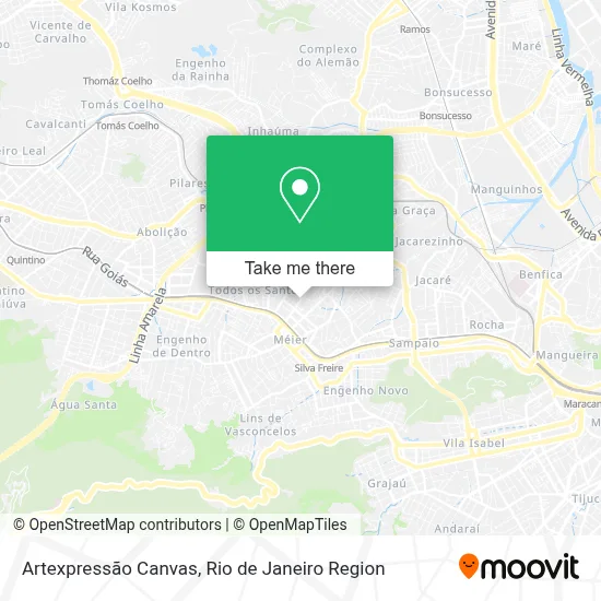 Artexpressão Canvas map