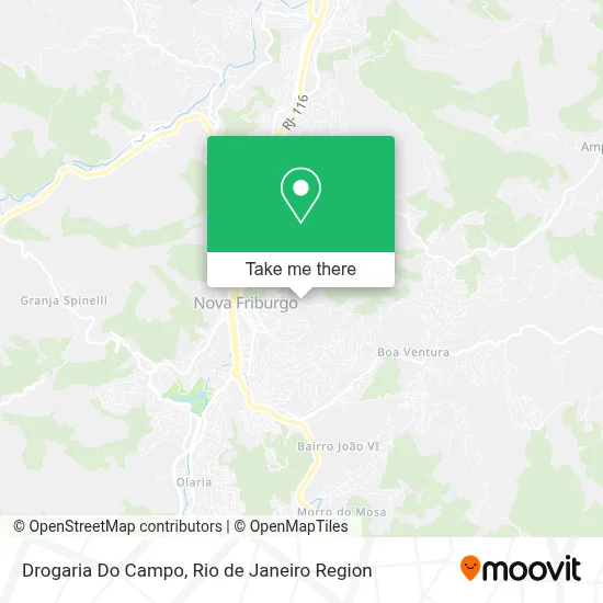 Drogaria Do Campo map
