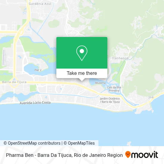 Pharma Ben - Barra Da Tijuca map