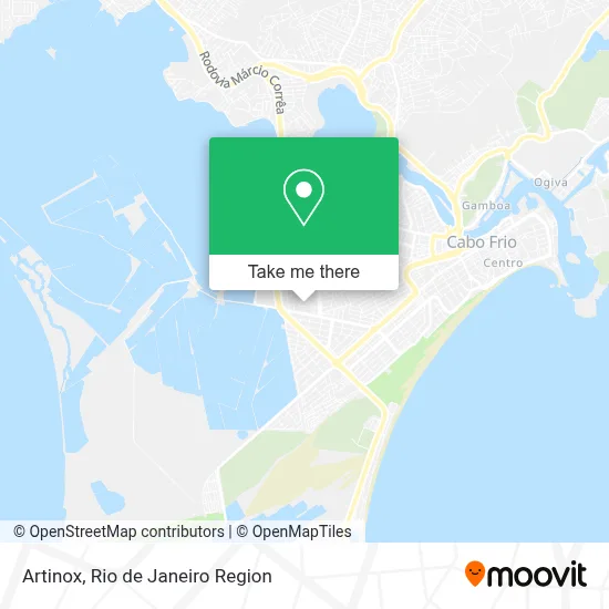 Artinox map