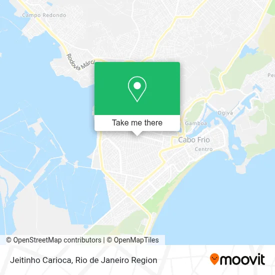 Jeitinho Carioca map