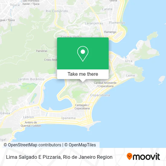 Lima Salgado E Pizzaria map