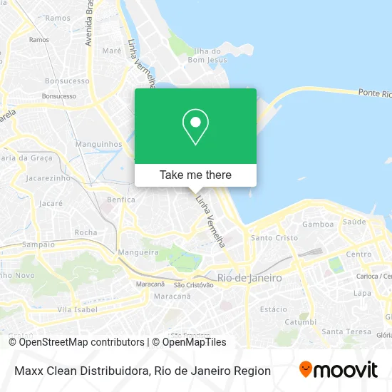 Maxx Clean Distribuidora map