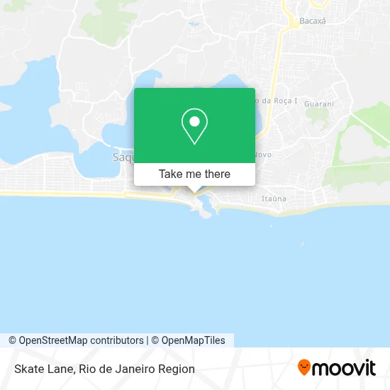 Skate Lane map
