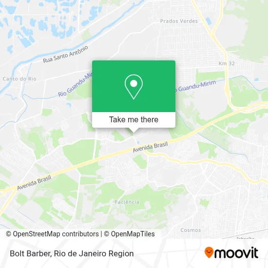 Bolt Barber map