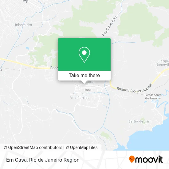 Em Casa map