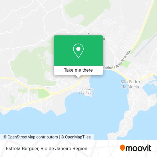 Estrela Burguer map