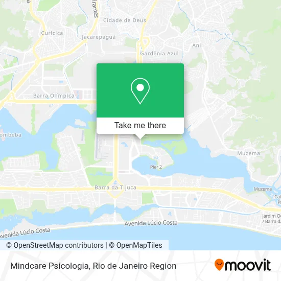 Mindcare Psicologia map