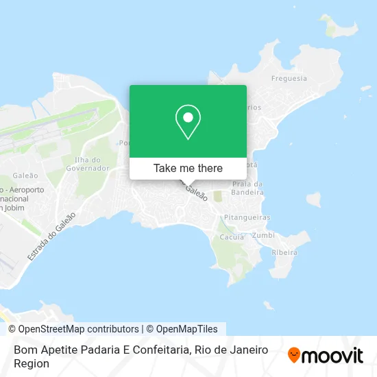 Bom Apetite Padaria E Confeitaria map