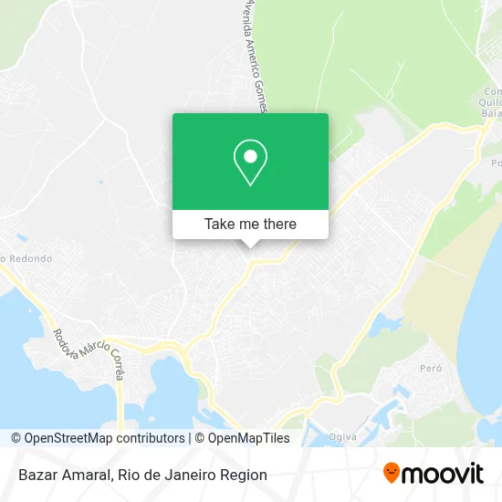 Bazar Amaral map