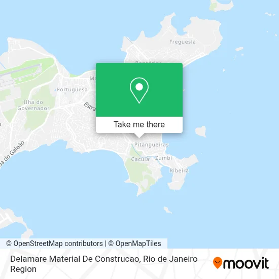 Delamare Material De Construcao map
