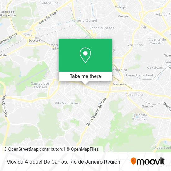Movida Aluguel De Carros map