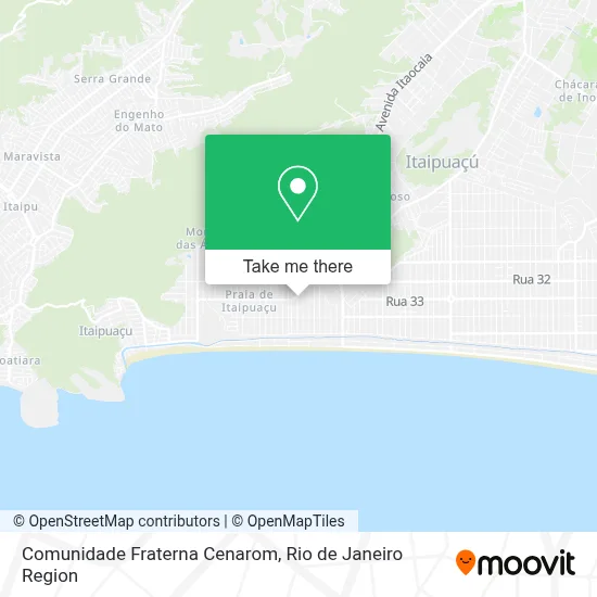 Comunidade Fraterna Cenarom map