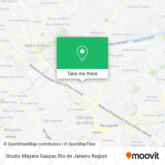 Studio Mayara Gaspar map