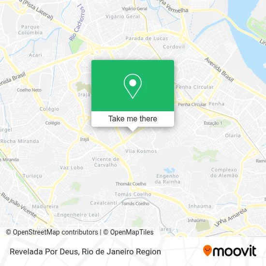 Revelada Por Deus map